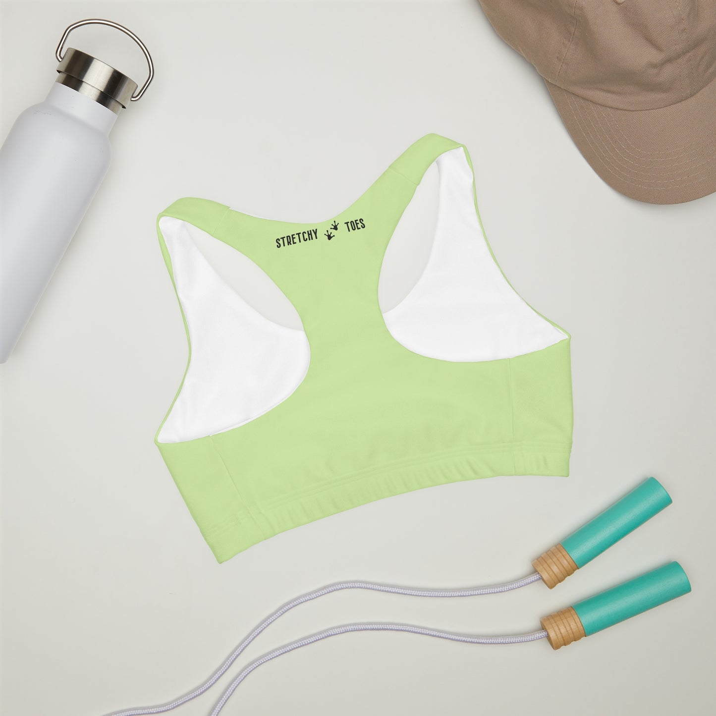 Girls' Sports Bra "Kiwi Green"