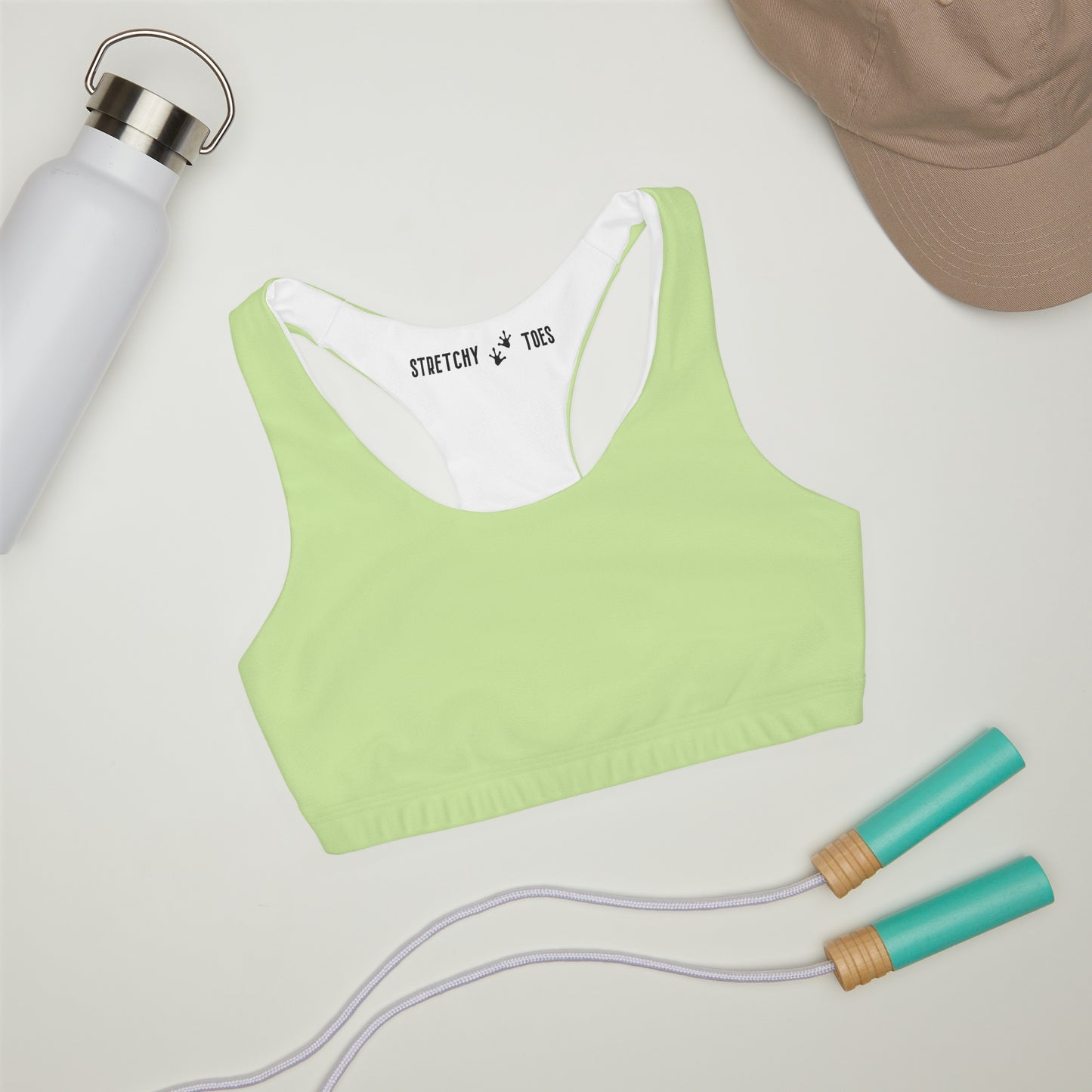 Girls' Sports Bra "Kiwi Green"